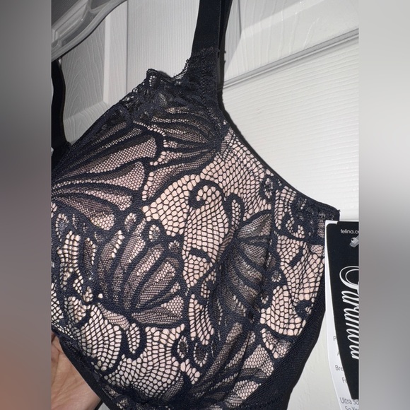 🖤 NWT! Paramour by Felina Lace Bra - Picture 5 of 11